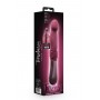 Vibratorius Temptasia Trixie Thrusting Dildo Wine, raudonas