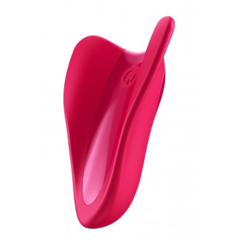 Satisfyer High Fly Red Mini Rechargeable Finger Vibrator Satisfyer High Fly Red Mini Rechargeable Finger Vibrator