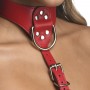 Female Chest Harness - Red - S/M