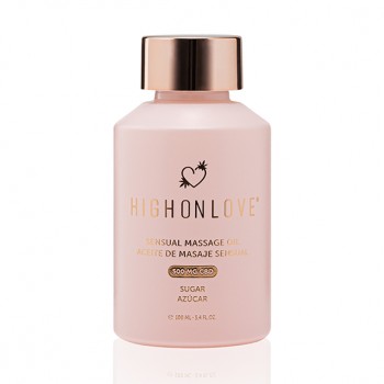 HighOnLove - CBD Sensual Massage Oil Sugar High 100 ml