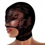 Lace Seduction Bondage Mask - Black