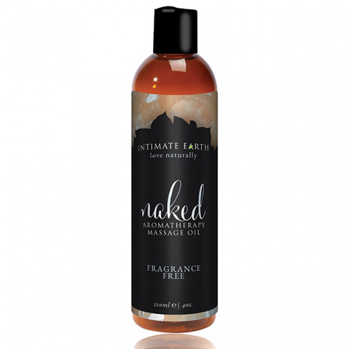 Masāžas eļļa Intimate Earth - Naked Bez smaržas 120 ml
