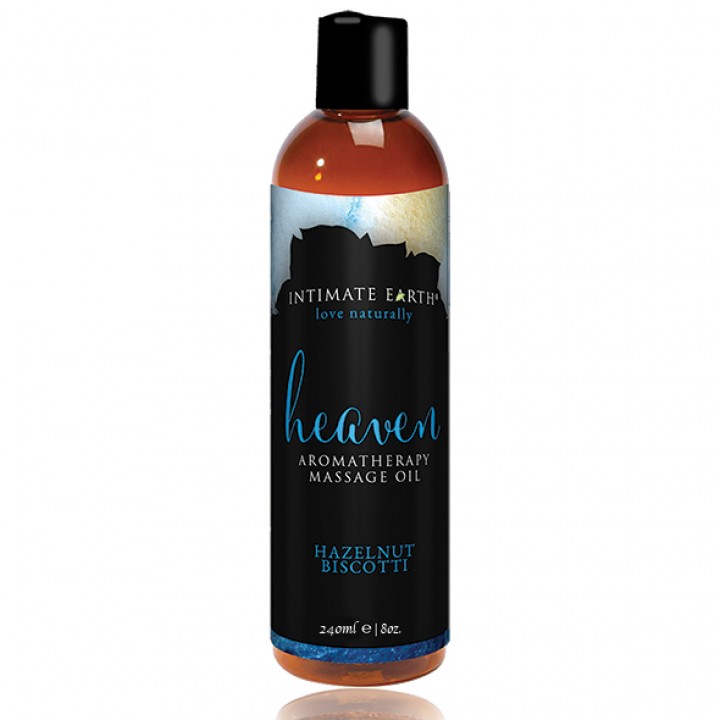 Masāžas eļļa Intimate Earth - Heaven Lazdu rieksts 240 ml