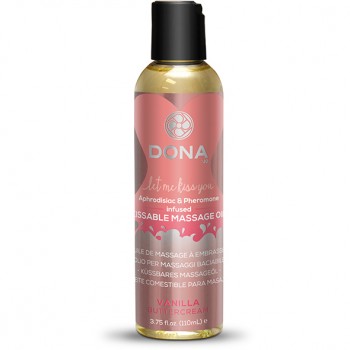 Masāžas eļļa Dona Vanilla Buttercream (110 ml) - Dona - Kissable Massage Oil Vanilla Buttercream 110 ml