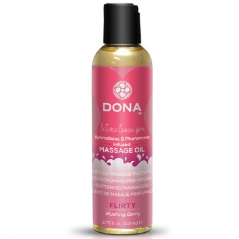 Masāžās eļļa Dona Blushing Berry (110 ml) - Dona - Scented Massage Oil Blushing Berry 110 ml