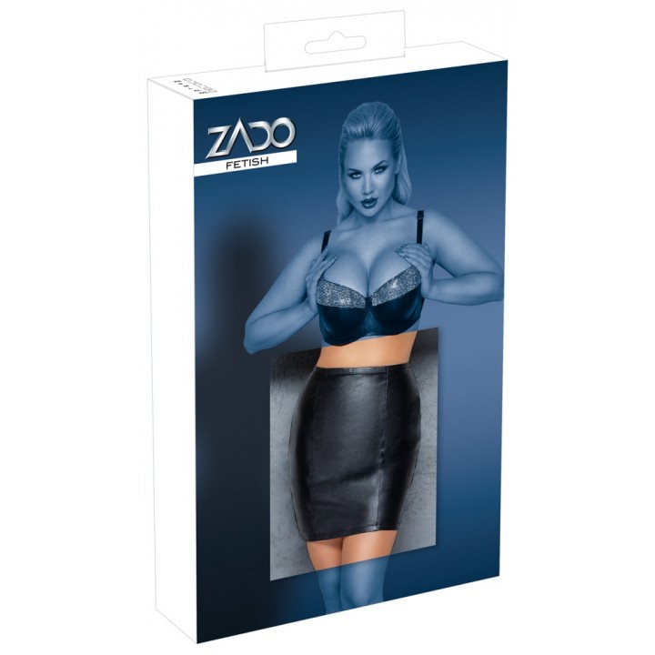 Leather Mini Skirt S - ZADO