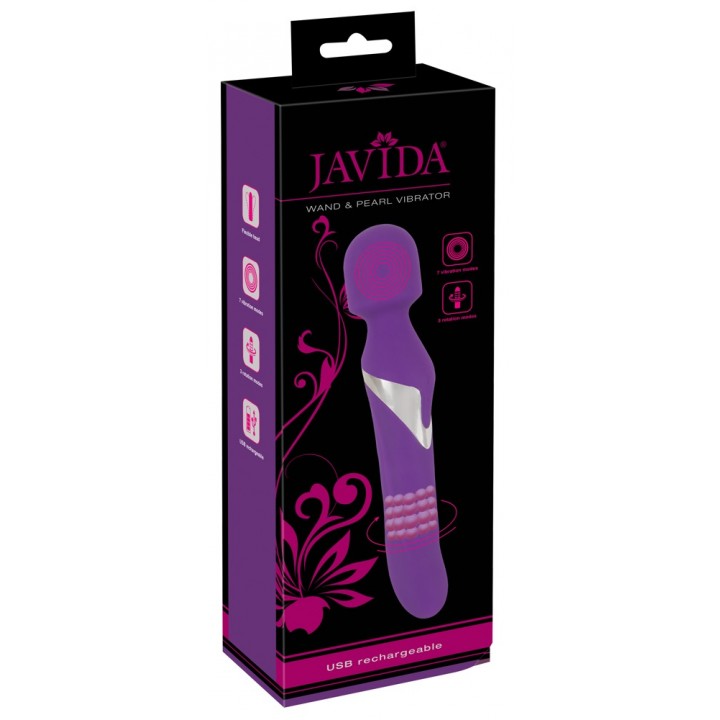 Javida wand & pearl vibrator