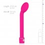 G punkta vibrators EasyToys, rozā