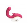 XR Brands - Tease & Please Licking & Thrusting Vibrator - Pink