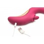 XR Brands - Tease & Please Licking & Thrusting Vibrator - Pink