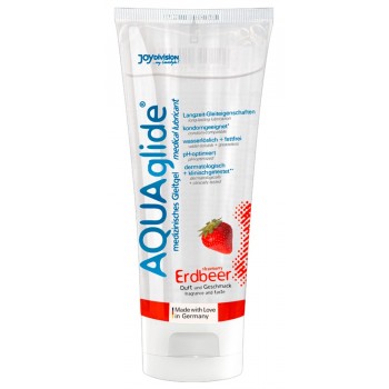 Lubrikants Aquaglide Strawberry, 100 ml