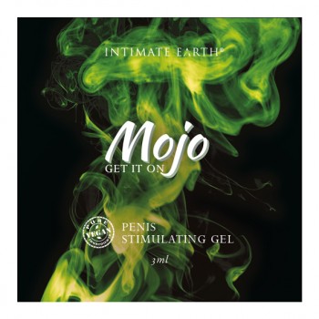 Intimate Earth - Mojo Niacin & Ginseng Penis Stimulating Gel 3 ml Foil