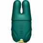 Zalo - Nave Wireless Vibrating Nipple Clamps Turquoise Green - Zalo