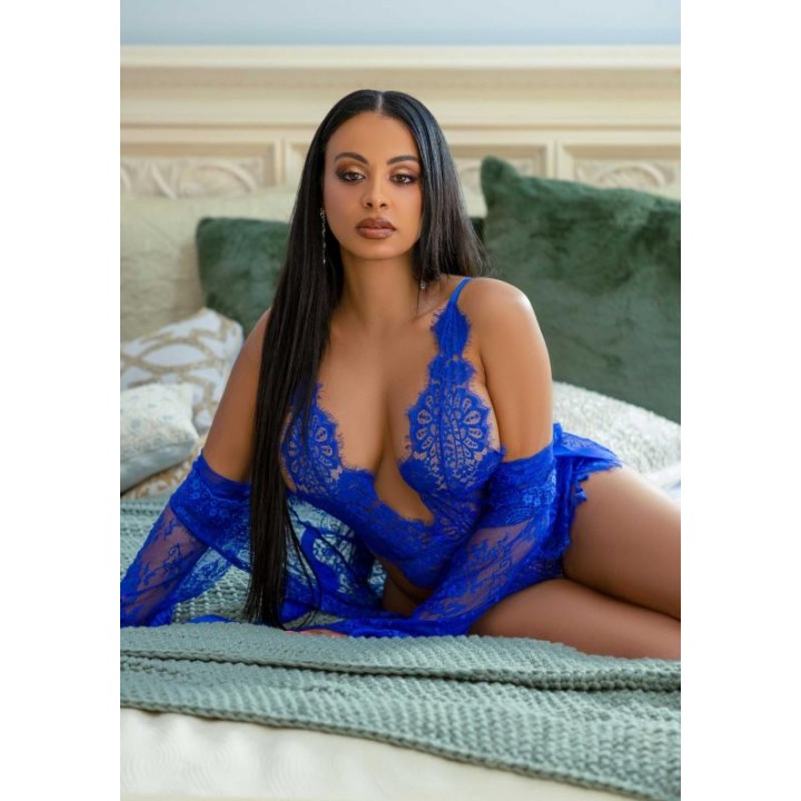 Bodysuit & Kimono Royal - Blue - M