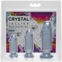 Doc Johnson - Crystal Jellies Anal Starter Kit - Transparent Doc Johnson - Crystal Jellies Anal Starter Kit - Transparent