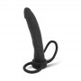 Men Only - Dildo with Cock Ring - Black Men Only - Dildo with Cock Ring - Black