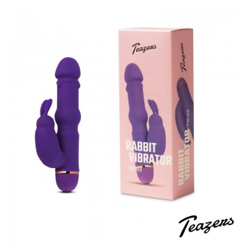 Teazers Silicone Rabbit Vibrator - Purple Teazers Silicone Rabbit Vibrator - Purple