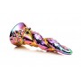 XR Brands - Enchanting Rainbow Glass Dildo - Yellow & Pink XR Brands - Enchanting Rainbow Glass Dildo - Yellow & Pink