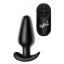 BANG! - Vibrating Butt Plug with Remote Control - Black