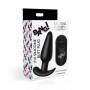 BANG! - Vibrating Butt Plug with Remote Control - Black