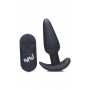 BANG! - Vibrating Butt Plug with Remote Control - Black