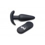 BANG! - Vibrating Butt Plug with Remote Control - Black