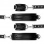 Bedroom Fantasies - Cuffs & Hogtie Set - Black