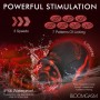 BLOOMGASM - Black Kiss Rimming Rose Vibrator - Red/Black BLOOMGASM - Black Kiss Rimming Rose Vibrator - Red/Black