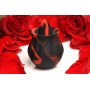 BLOOMGASM - Black Kiss Rimming Rose Vibrator - Red/Black BLOOMGASM - Black Kiss Rimming Rose Vibrator - Red/Black