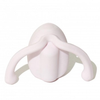 Dame Products - Eva II Hands-Free Vibrator - White Dame Products - Eva II Hands-Free Vibrator - White