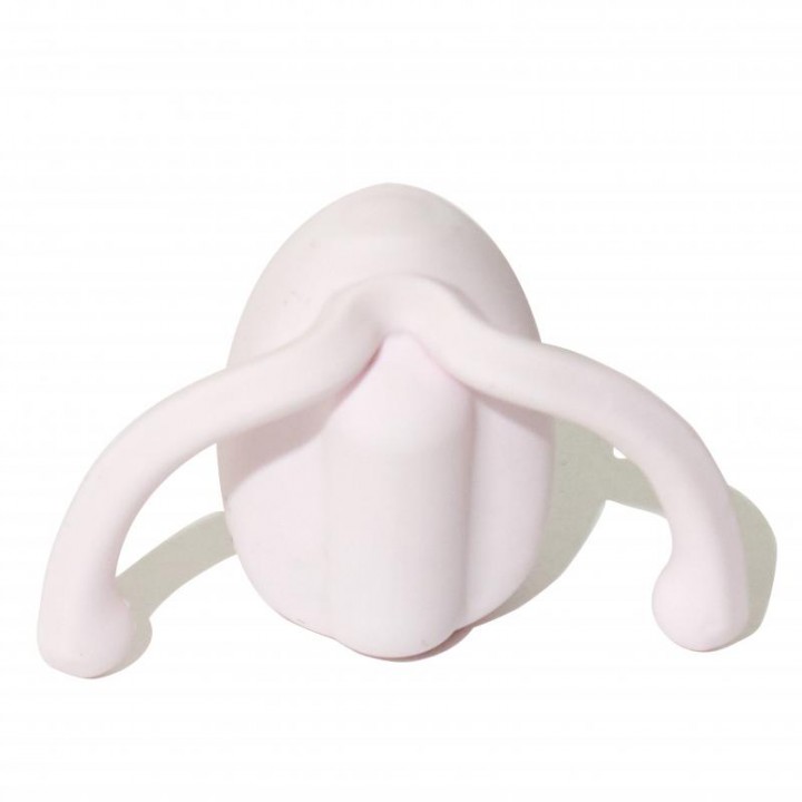 Dame Products - Eva II Hands-Free Vibrator - White Dame Products - Eva II Hands-Free Vibrator - White