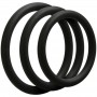 Doc Johnson - OptiMALE 3 Thin C-Ring Set - Black Doc Johnson - OptiMALE 3 Thin C-Ring Set - Black