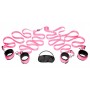 FRISKY - Bedroom Restraint Kit Bed Cuffs - Pink
