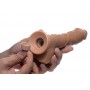 Loadz - Vibrating Squirting Dildo -21,5 cm & Medium Tone Loadz - Vibrating Squirting Dildo -21,5 cm & Medium Tone
