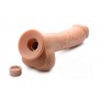 Loadz - Vibrating Squirting Dildo -21,5 cm & Medium Tone Loadz - Vibrating Squirting Dildo -21,5 cm & Medium Tone