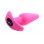 BANG! - Vibrating Butt Plug with Remote Control - Pink
