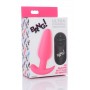 BANG! - Vibrating Butt Plug with Remote Control - Pink