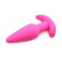 BANG! - Vibrating Butt Plug with Remote Control - Pink