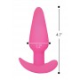 BANG! - Vibrating Butt Plug with Remote Control - Pink