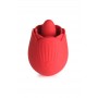 BLOOMGASM - French Rose Licking & Vibrating Stimulator - Red BLOOMGASM - French Rose Licking & Vibrating Stimulator - Red