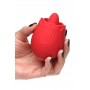 BLOOMGASM - French Rose Licking & Vibrating Stimulator - Red BLOOMGASM - French Rose Licking & Vibrating Stimulator - Red