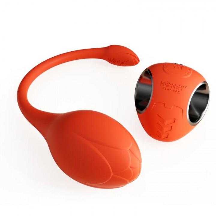 HoneyPlayBox - LILI App-Controlled Egg Vibrator Orange HoneyPlayBox - LILI App-Controlled Egg Vibrator Orange