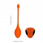 HoneyPlayBox - LILI App-Controlled Egg Vibrator Orange HoneyPlayBox - LILI App-Controlled Egg Vibrator Orange