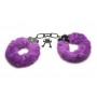 XR Brands - Cuffed In Fur Handcuffs - Purple