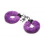 XR Brands - Cuffed In Fur Handcuffs - Purple