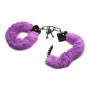 XR Brands - Cuffed In Fur Handcuffs - Purple