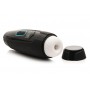 XR Brands - Thrusting and Vibrating Masturbator - Black XR Brands - Thrusting and Vibrating Masturbator - Black