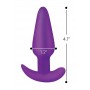BANG! - Vibrating Butt Plug with Remote Control - Purple