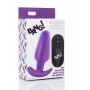 BANG! - Vibrating Butt Plug with Remote Control - Purple