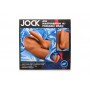 JOCK - Ass Masturbator with Posable Dildo - Medium Tone